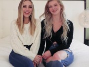 Two Southern Blondes fuck it out for HouseoFyre